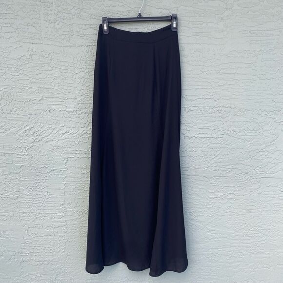 Express Stylist Super High Waisted Side Slit Midi Pencil Skirt Sz 00 - Picture 2 of 7